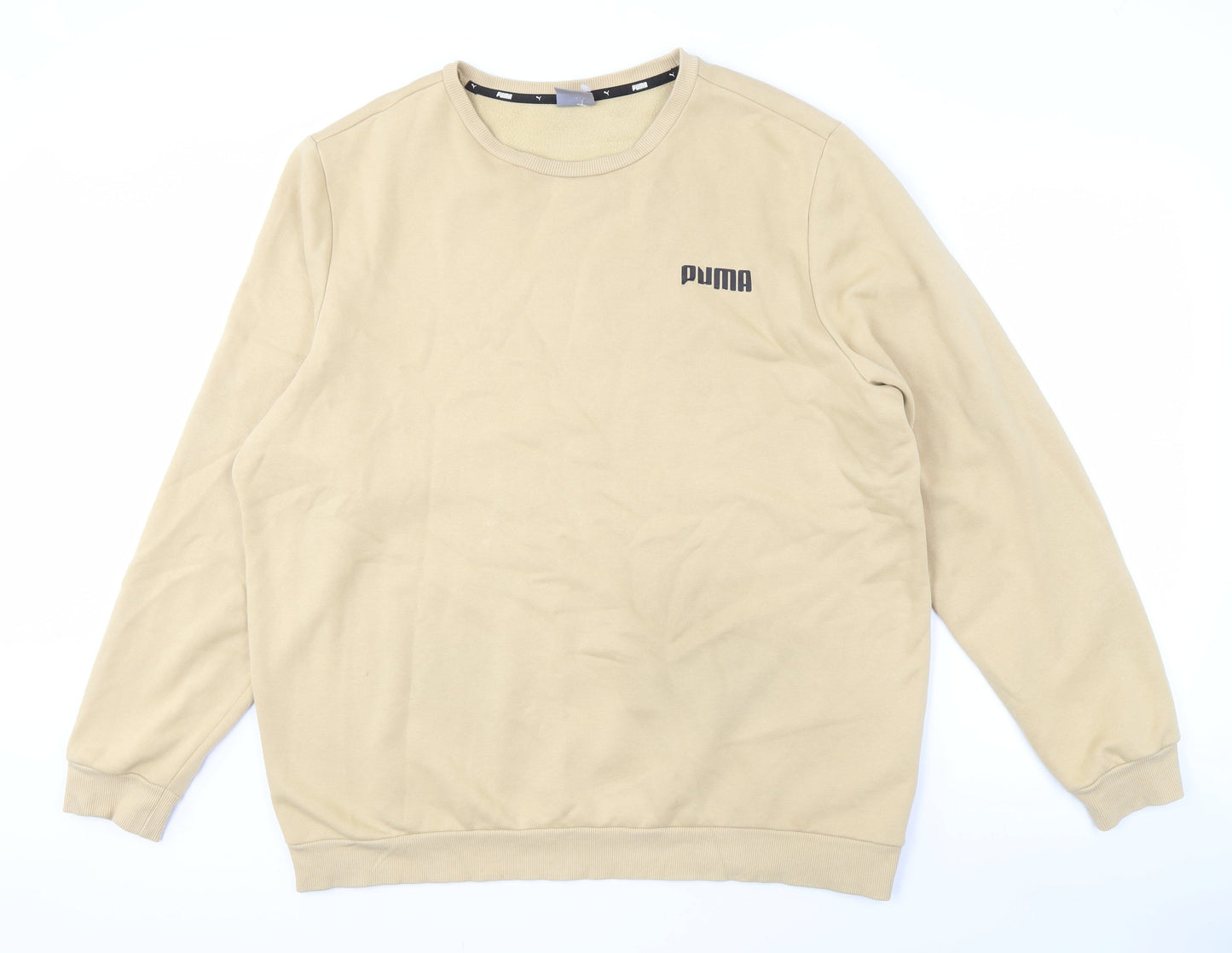 Puma Men's Beige XL Pullover Sweatshirt