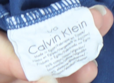 Calvin Klein Men's Blue Crew Neck T-Shirt L
