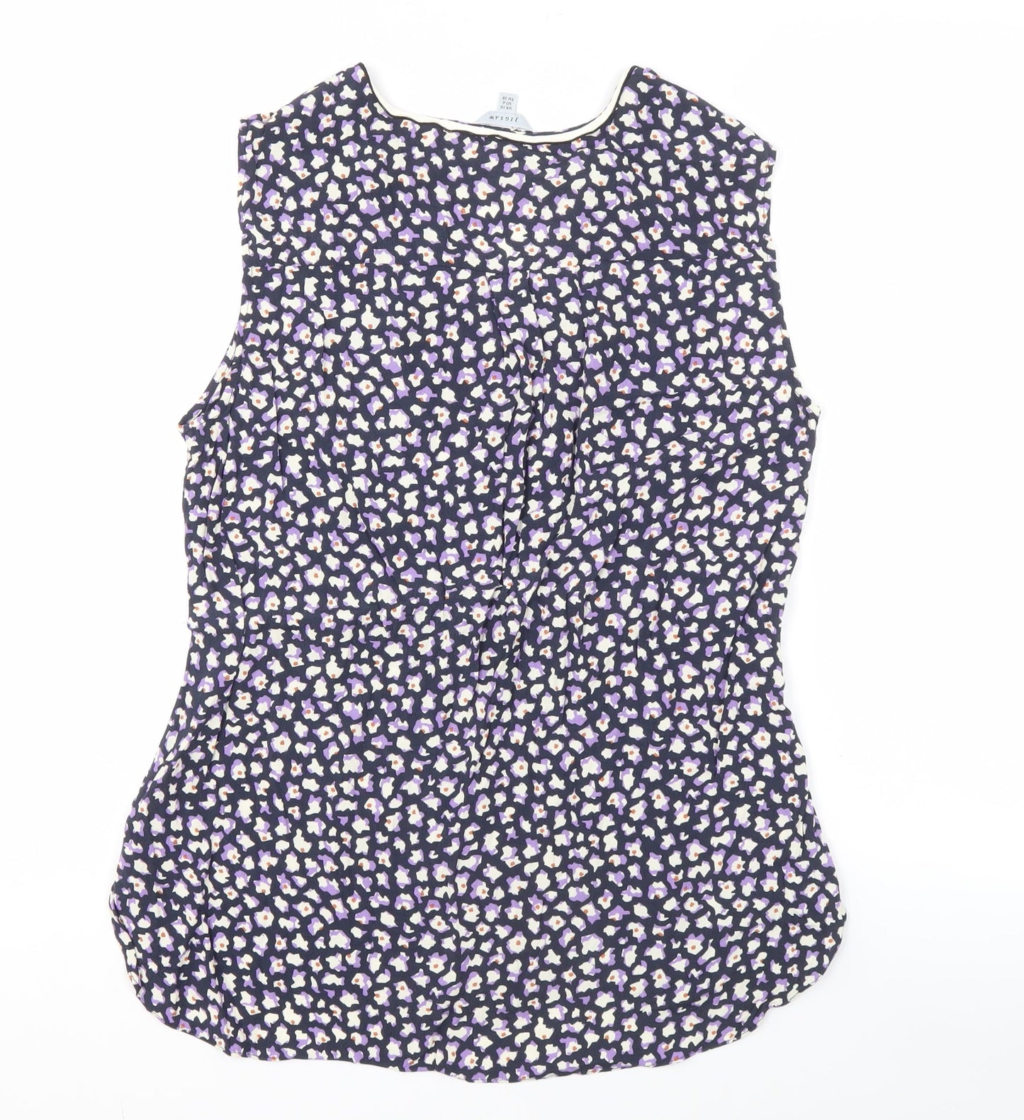 Jigsaw Women's Multicoloured Floral Sleeveless Top