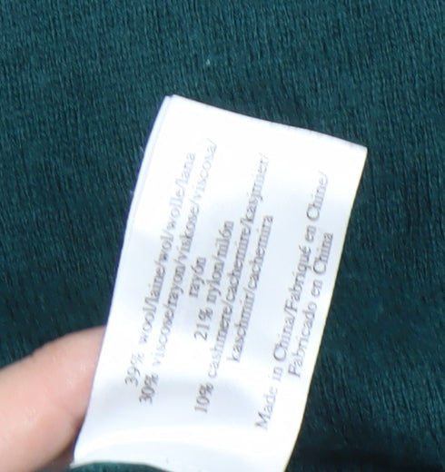 Laura Ashley Women's Green Pullover Jumper, Size 8