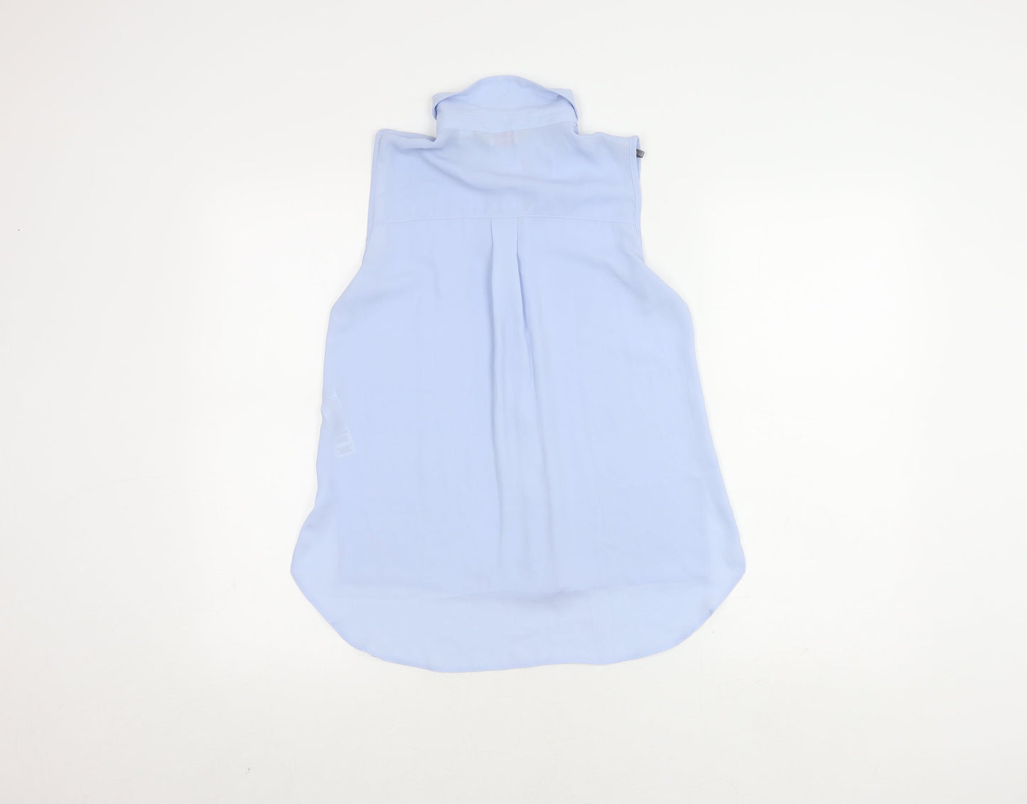Dorothy Perkins Women's Blue Sleeveless Blouse, Size 6