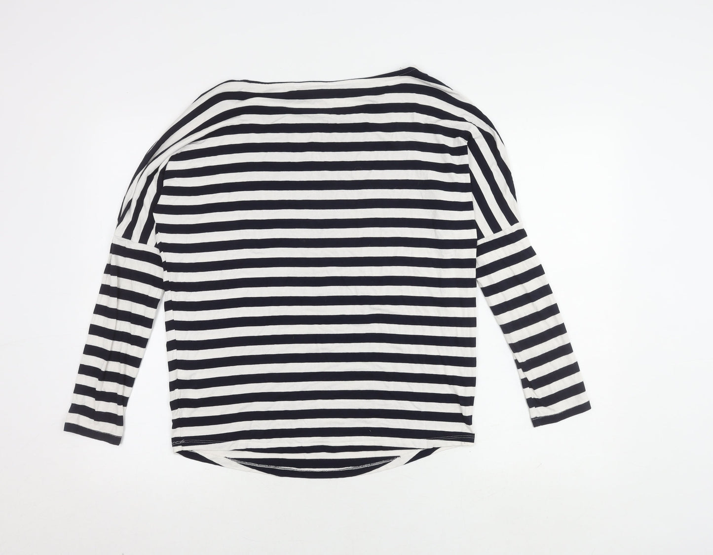 Next Women's Multicoloured Striped Long Sleeve Top