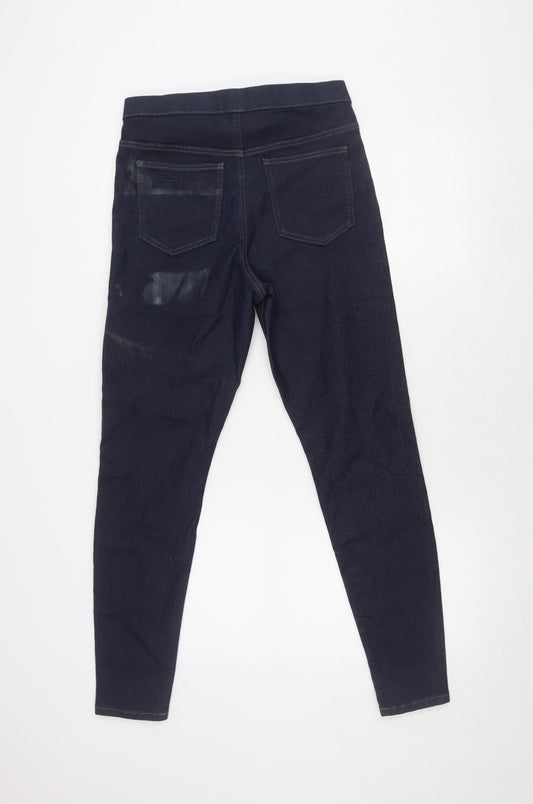 Marks and Spencer Women's Blue Skinny Jeans Size 12