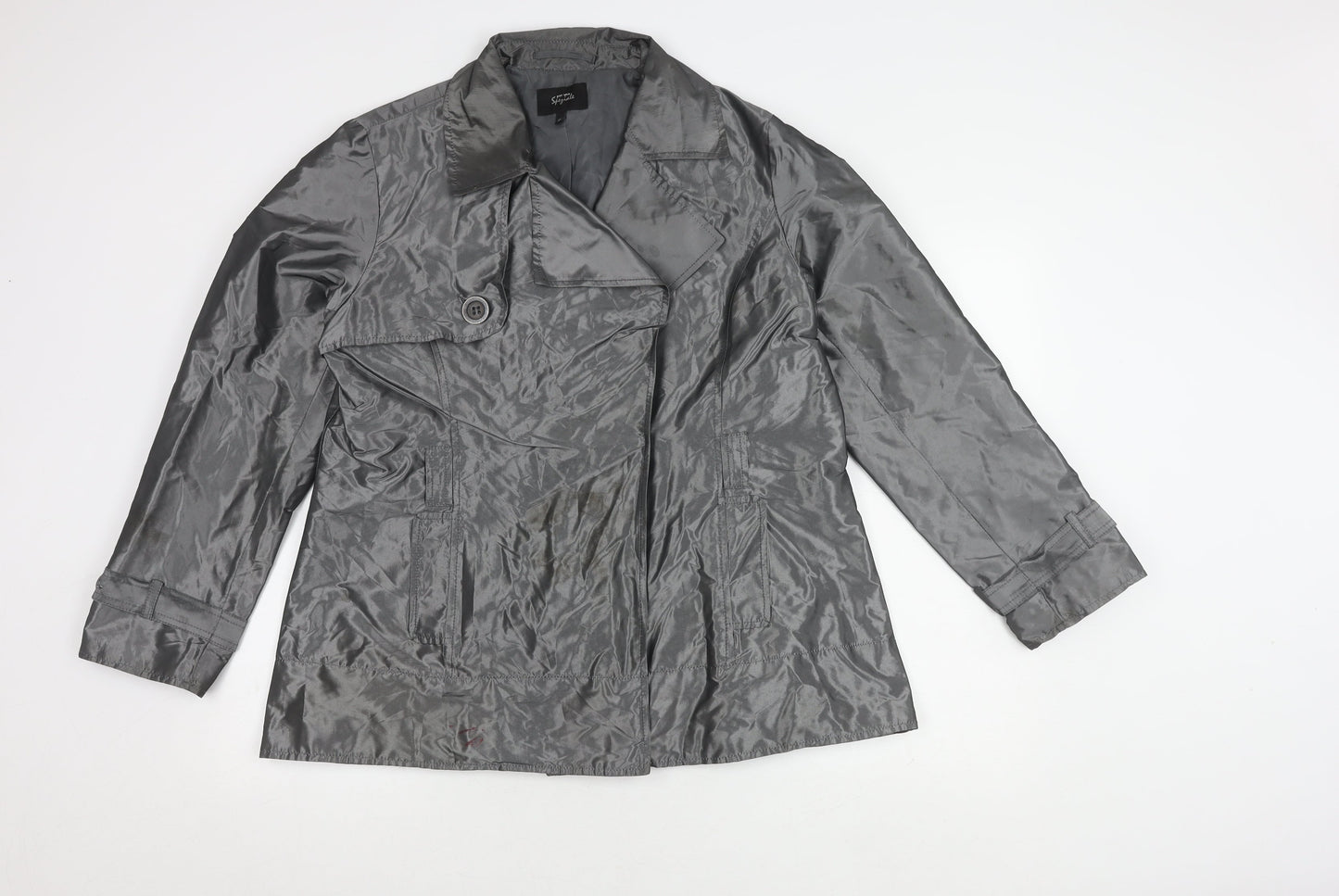 Marks and Spencer Women's Grey Mid-Length Coat