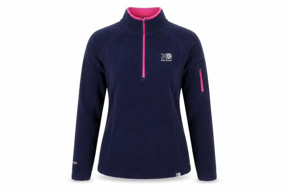 Womens UK 10 Regular Karrimor Blue Pullover Sweatshirt