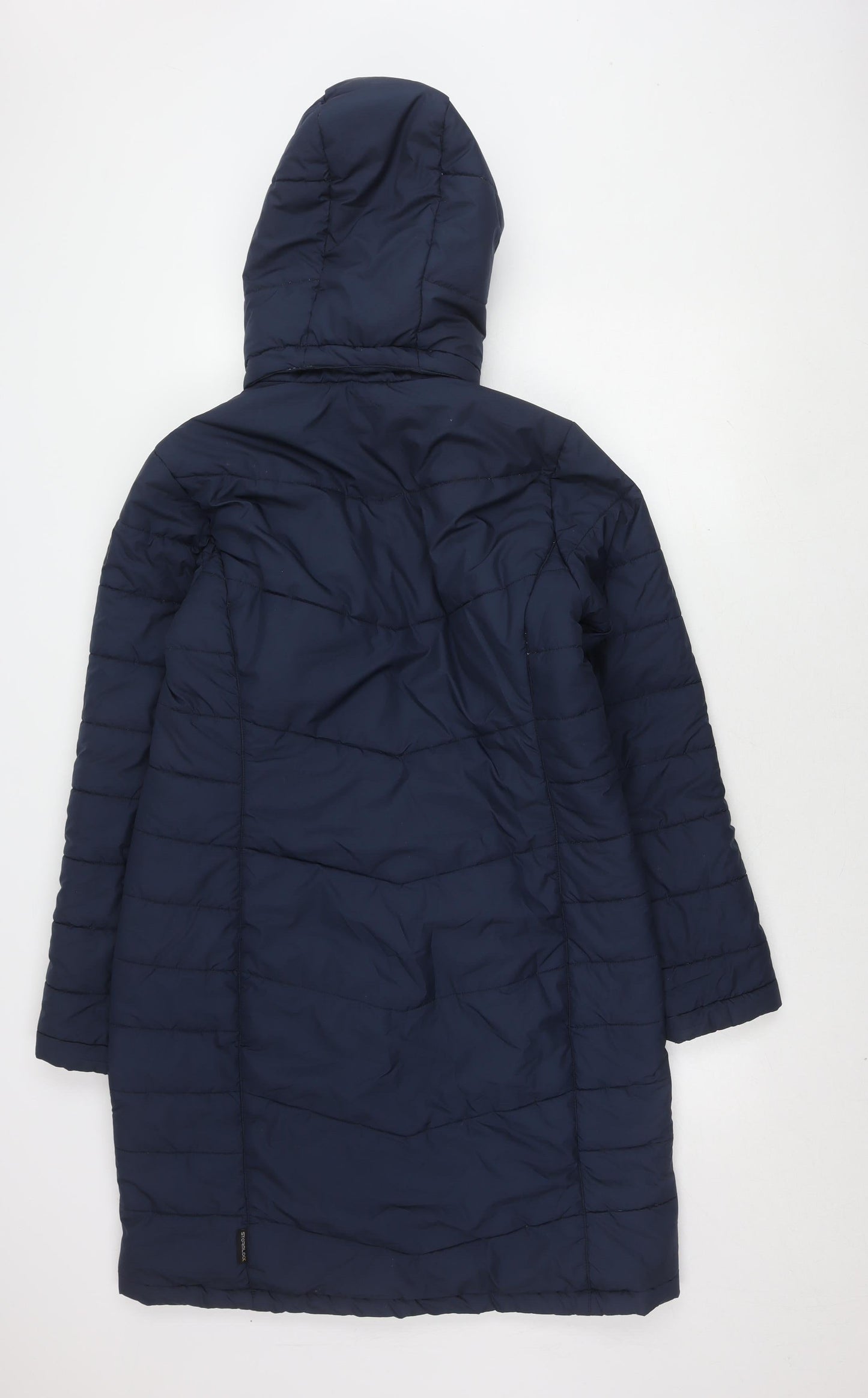 Jack Wolfskin Women's Blue Puffer Jacket M Hooded