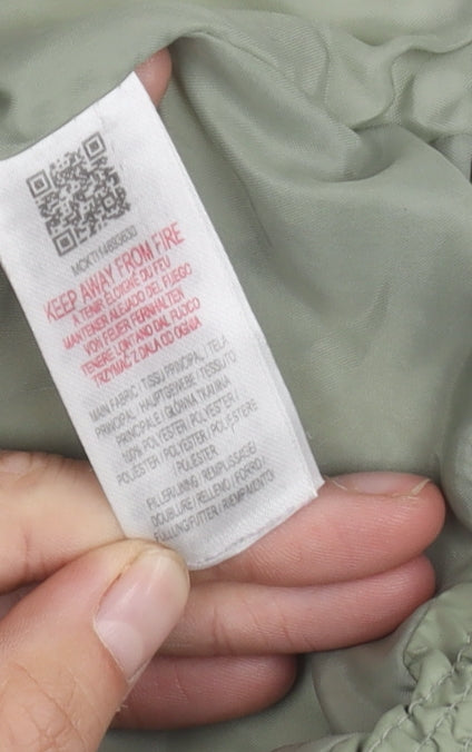 McKenzie Girls Green Puffer Jacket 3-6 Months