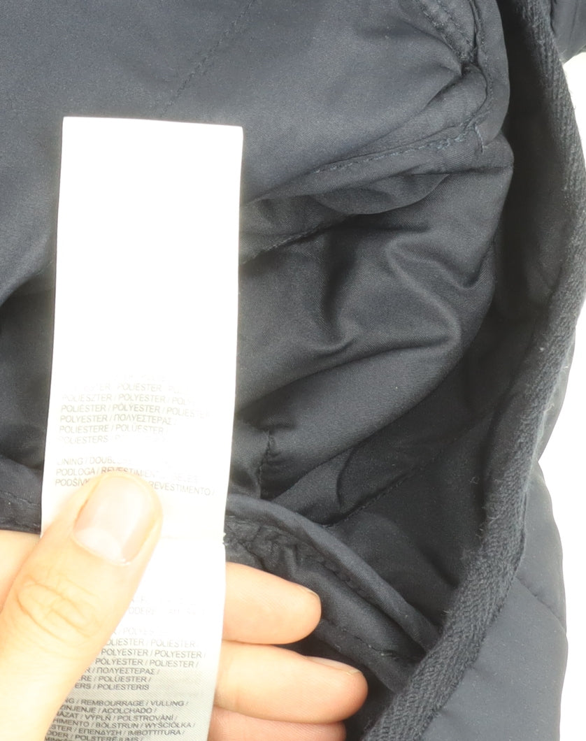 Golddigga Women's Blue Quilted Jacket Size 18