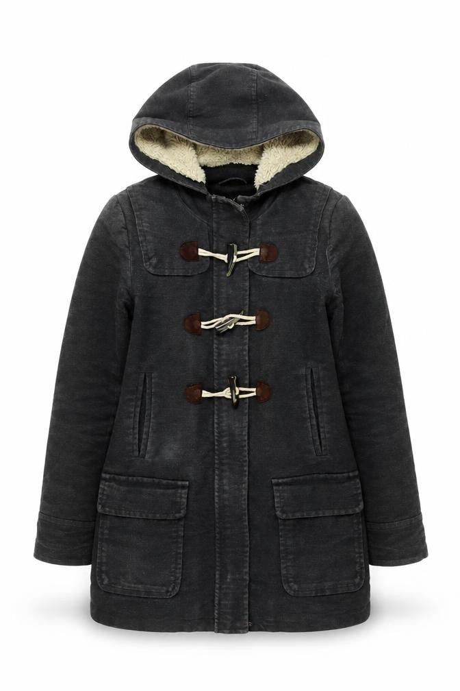 Womens UK Size 10  Boden Grey Cotton Blend Coat