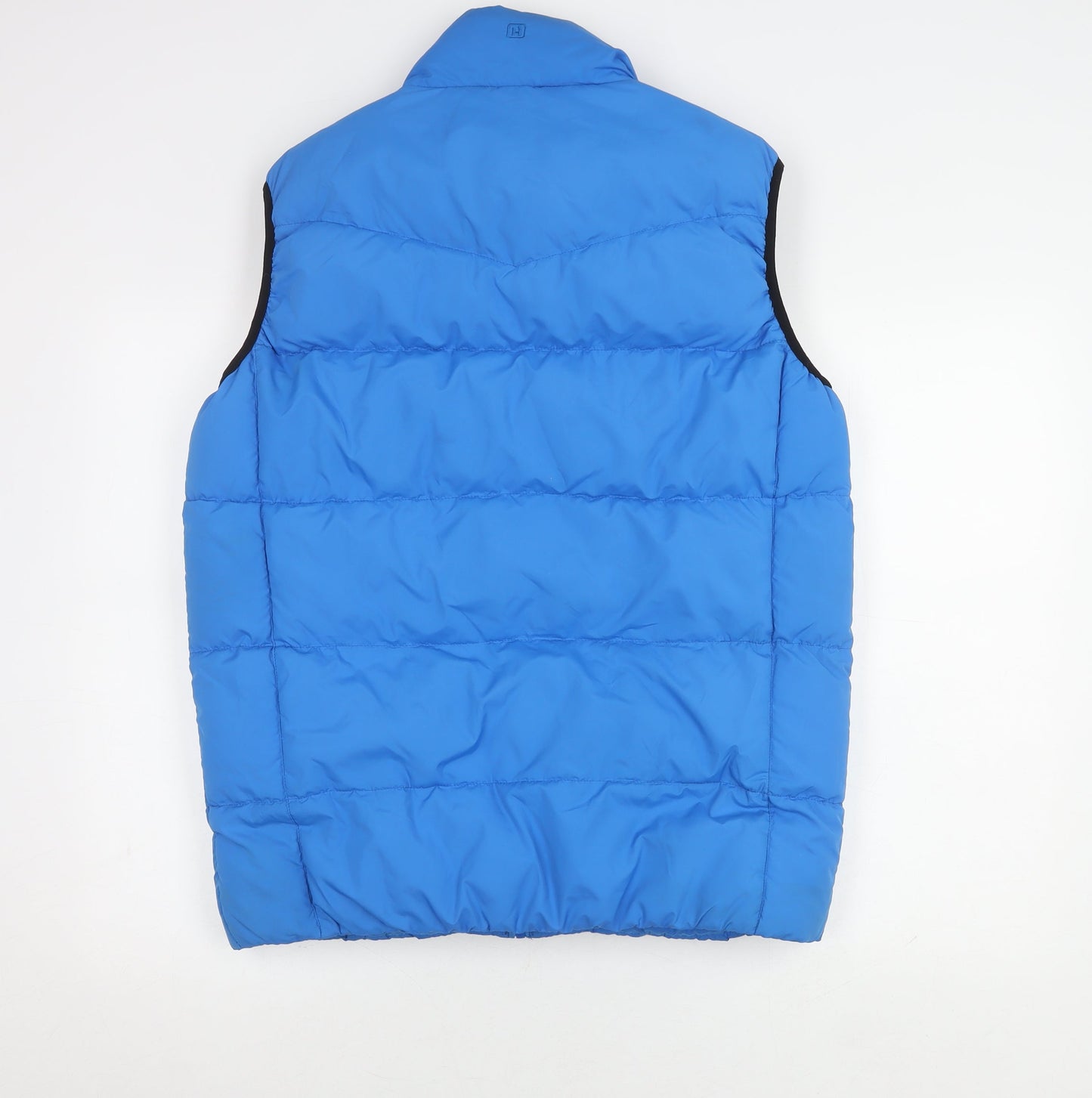 Hi Gear Men's Blue Puffer Waistcoat, M, Zipped Pockets