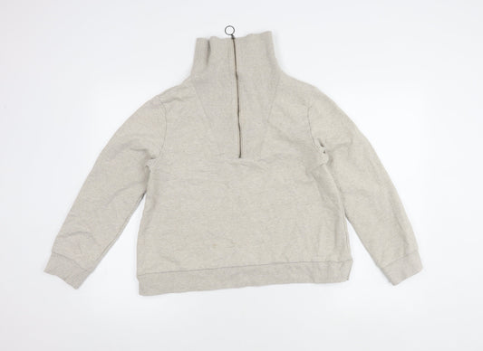 Seasalt Cornwall Women's Beige Sweatshirt Size 12