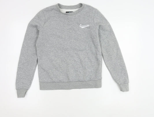 Converse Unisex Grey XS Logo Crew Neck Sweatshirt