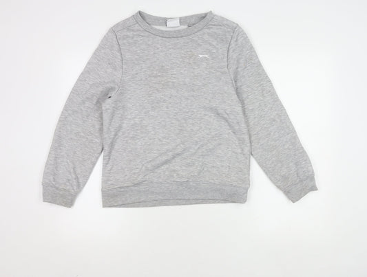 Slazenger Boys Grey Sweatshirt, 13 Years, Lightweight Pullover