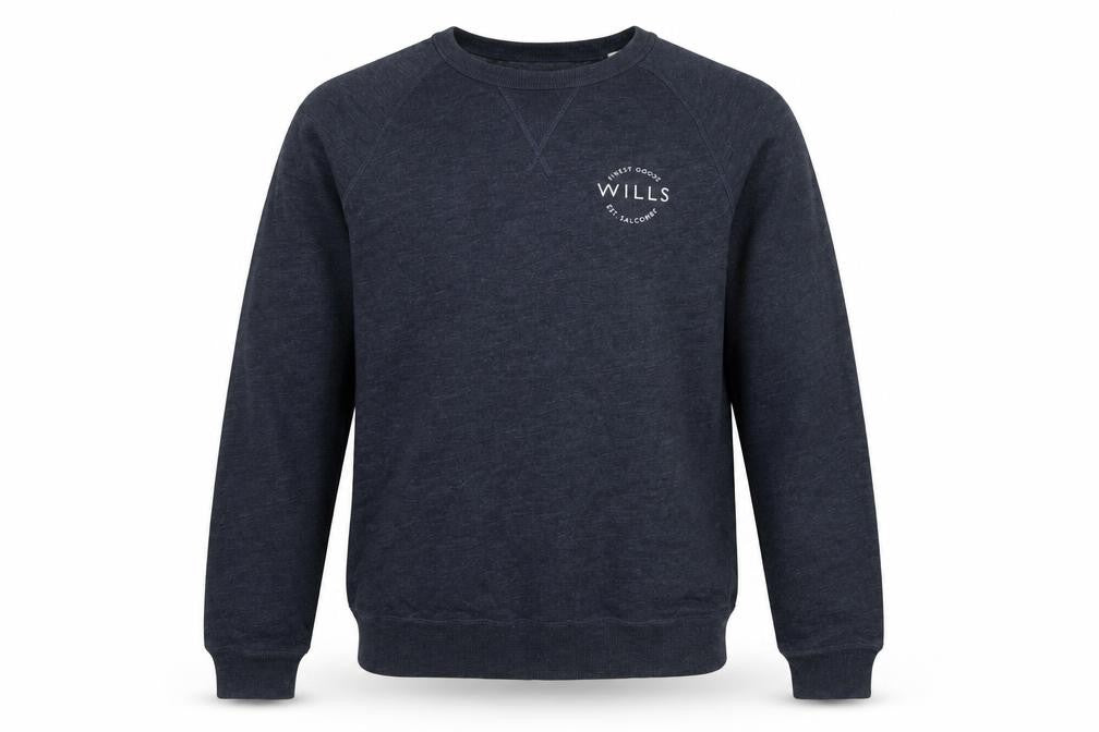 Mens UK S Regular Jack Wills Blue Pullover Sweatshirt
