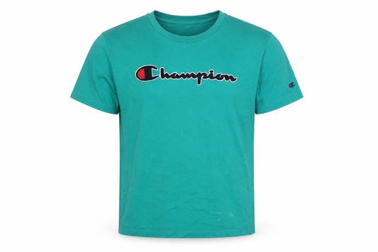 Mens UK Size M Champion Green  Cotton T-Shirt