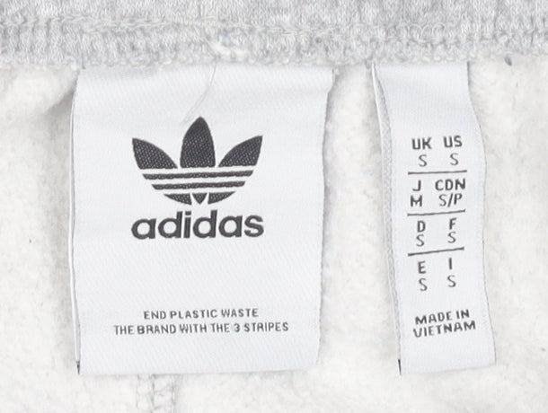 Adidas Men's Grey Jogger Trousers Size S