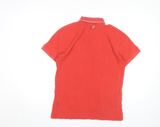 Puma Unisex Red Polo Shirt M Sports Casual