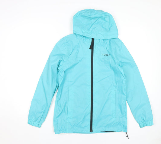 TOG24 Women's Blue Windbreaker Jacket Size 8