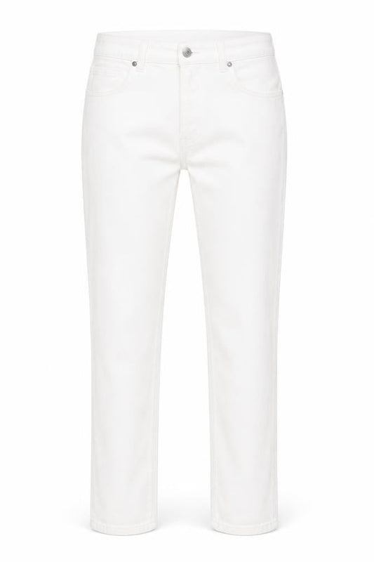 White Stuff Women's White Straight Jeans Size 10