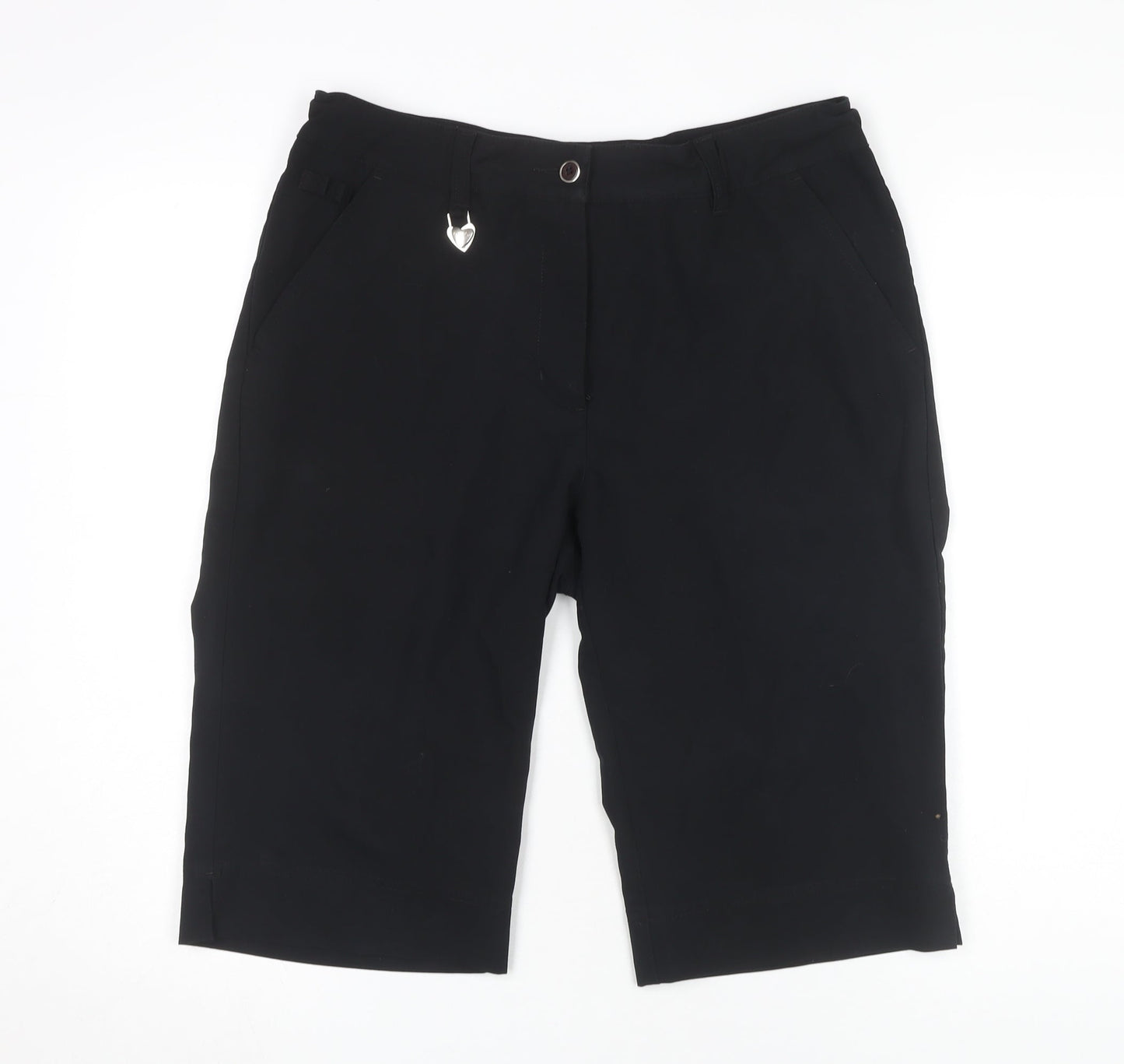 Daily Women's Black Bermuda Shorts Size 10