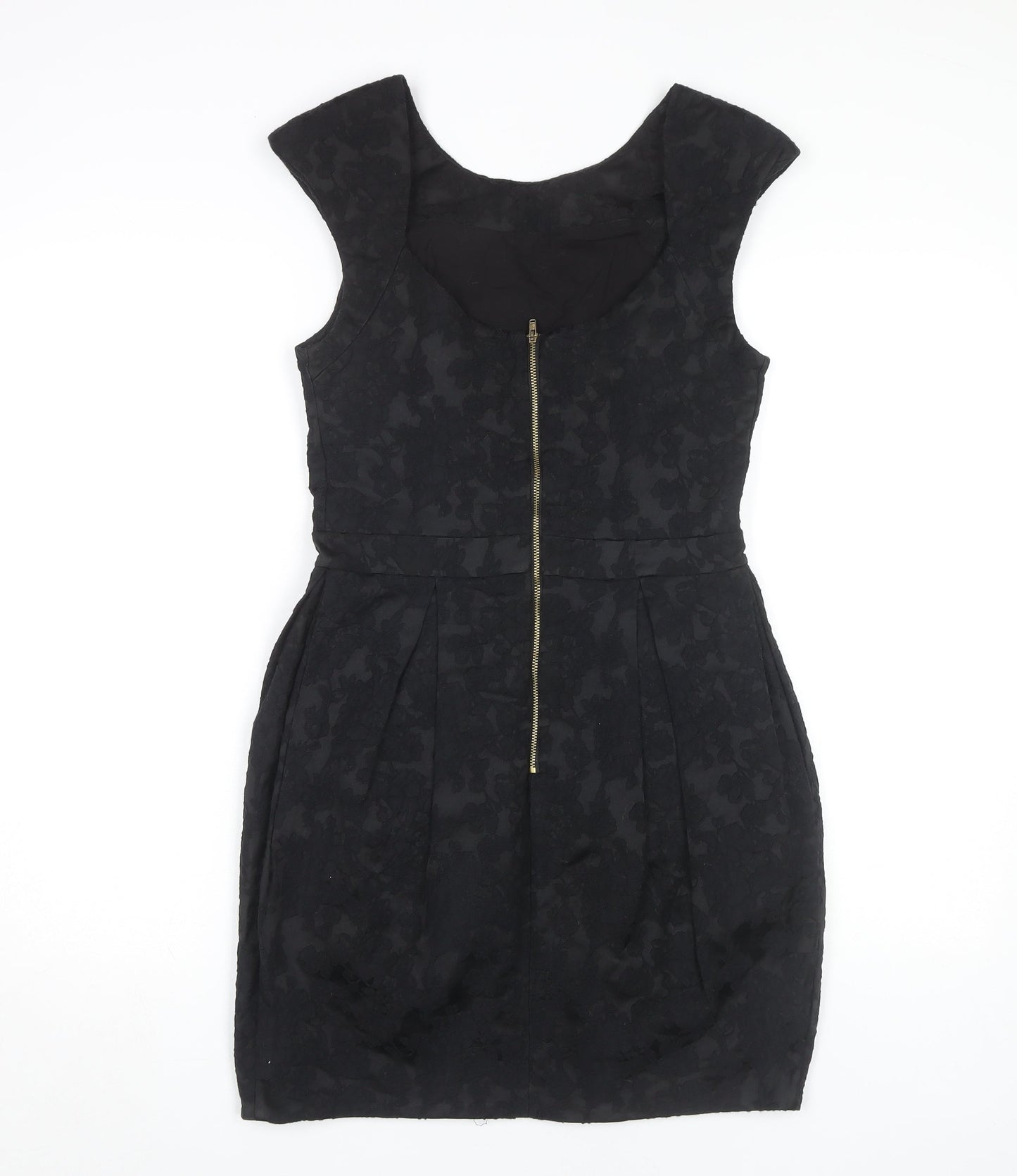 River Island Women's Black Sheath Dress Size 10