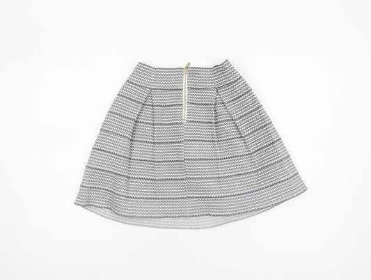 Yu & Me Women's Geometric Skirt Multicoloured S