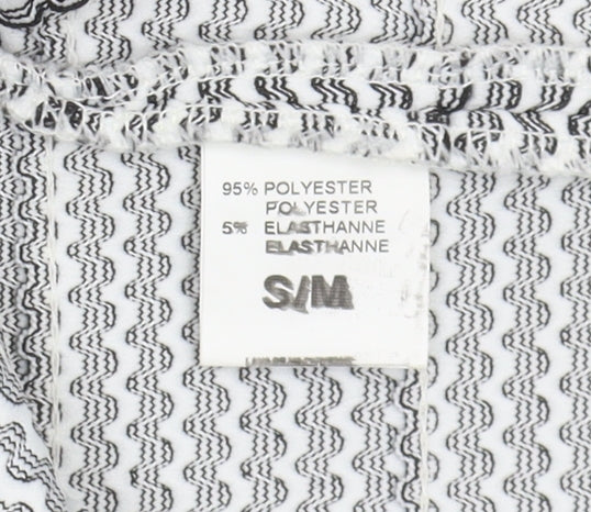 Yu & Me Women's Geometric Skirt Multicoloured S