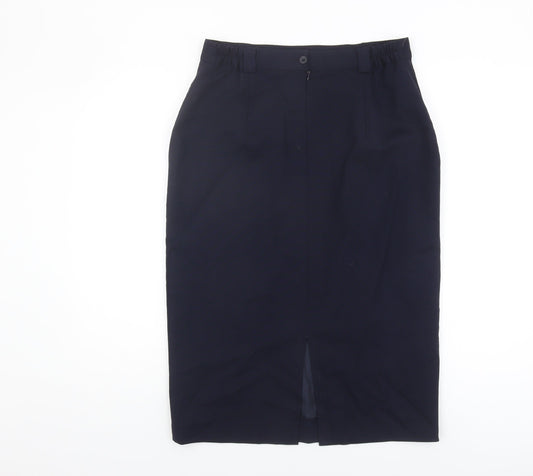 Artigiano Women's Black Midi Pencil Skirt Size 14