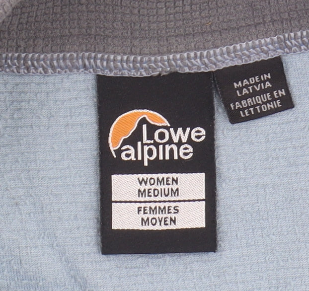 Lowe Alpine Women’s Blue M Sweatshirt, High Neck