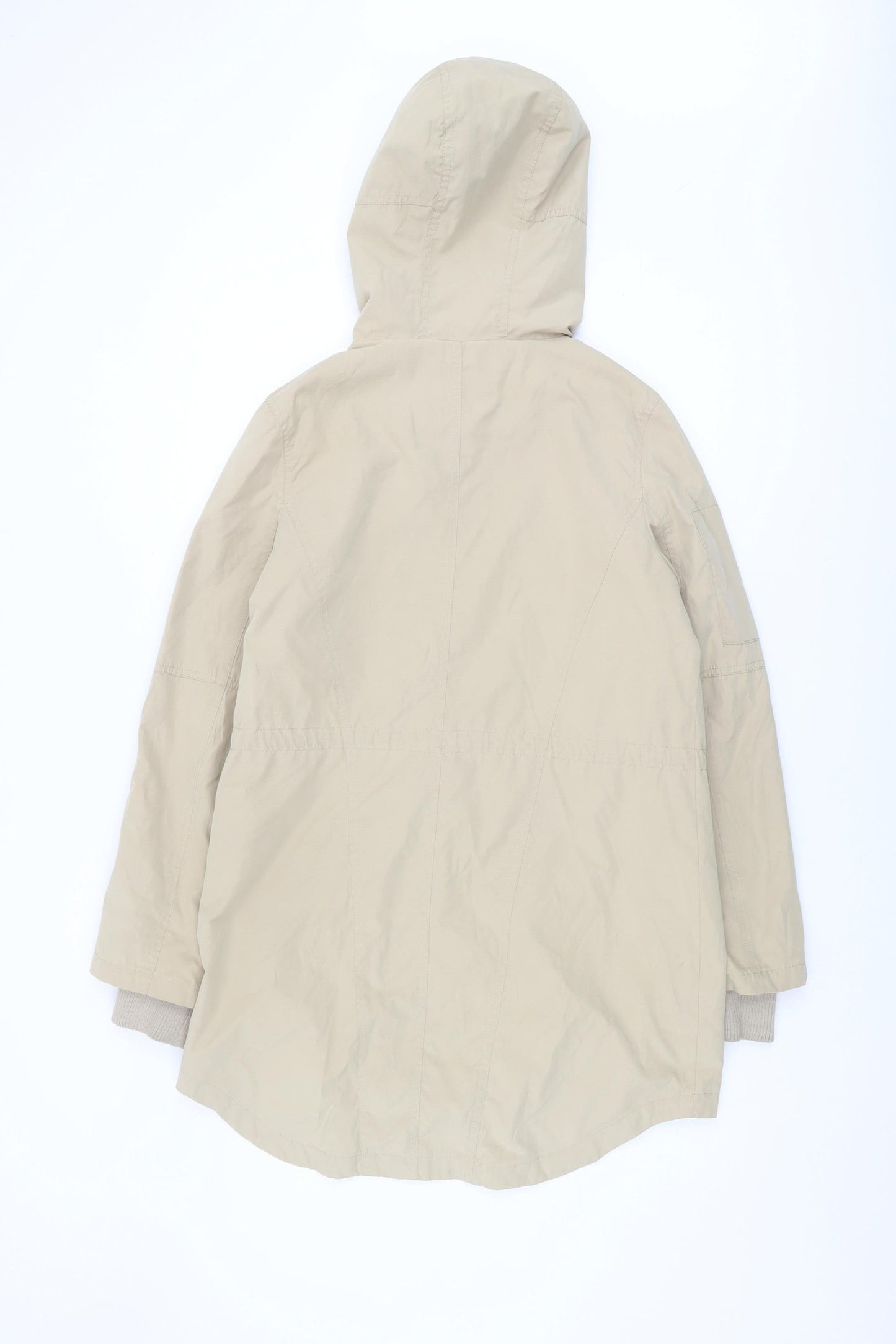 Oasis Women's Beige Parka Jacket - Size S
