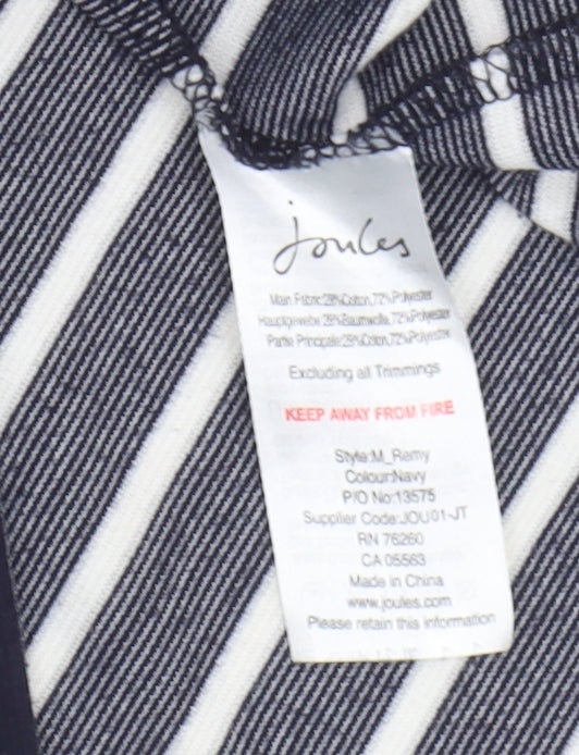 Joules Women's Navy Striped Shift Dress Size 10
