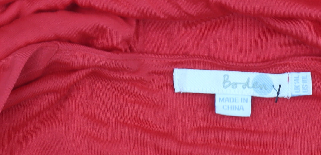 Boden Women's Red Long Sleeve Dress L