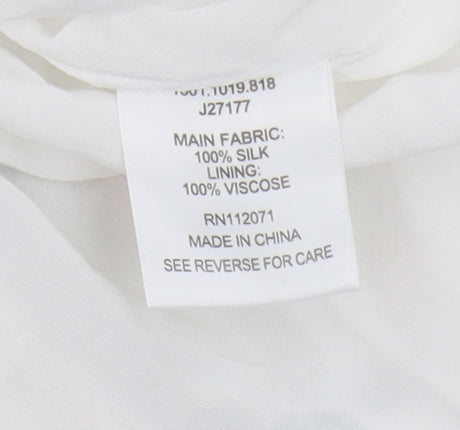 Jigsaw Women's Floral Dress Multicoloured Size 12 Casual