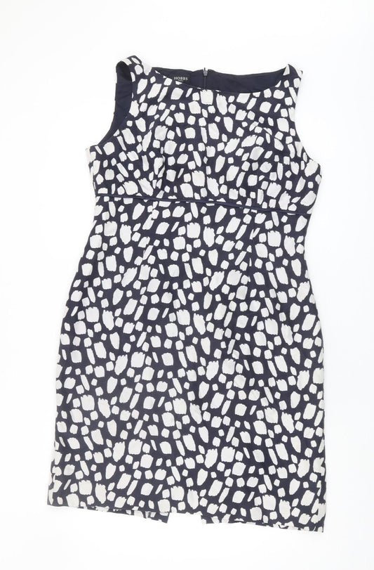 Hobbs Women's Multicoloured Size 14 Sleeveless Dress