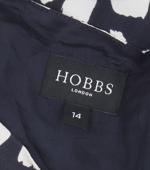 Hobbs Women's Multicoloured Size 14 Sleeveless Dress
