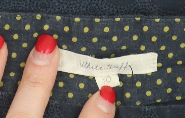 White Stuff Women’s Blue Pencil Skirt Size 10