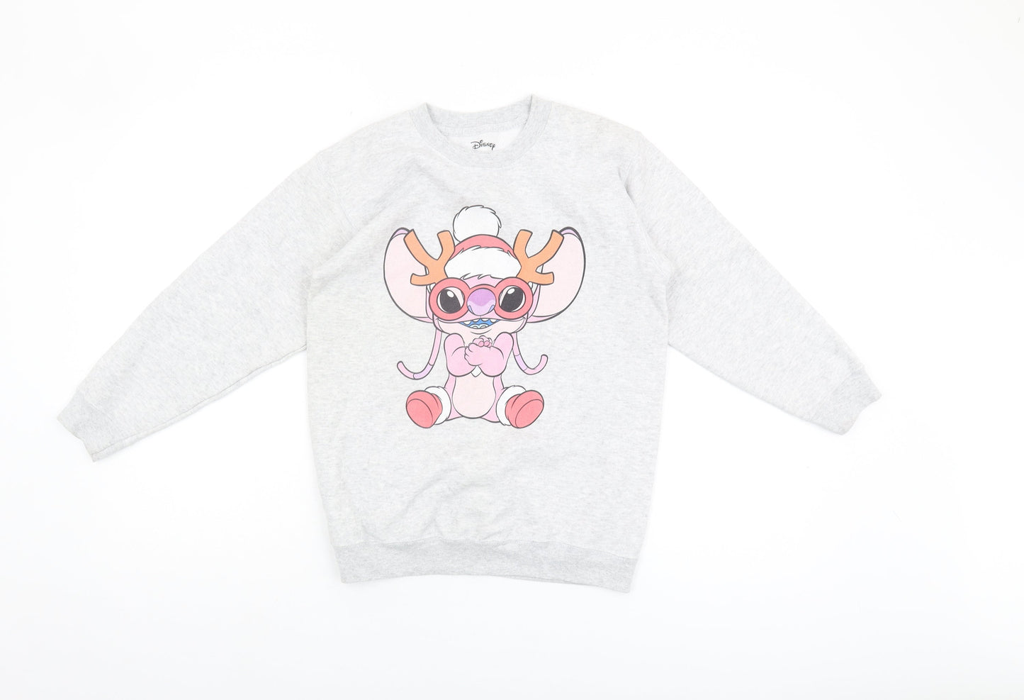 Disney Unisex Grey Pullover Sweatshirt L