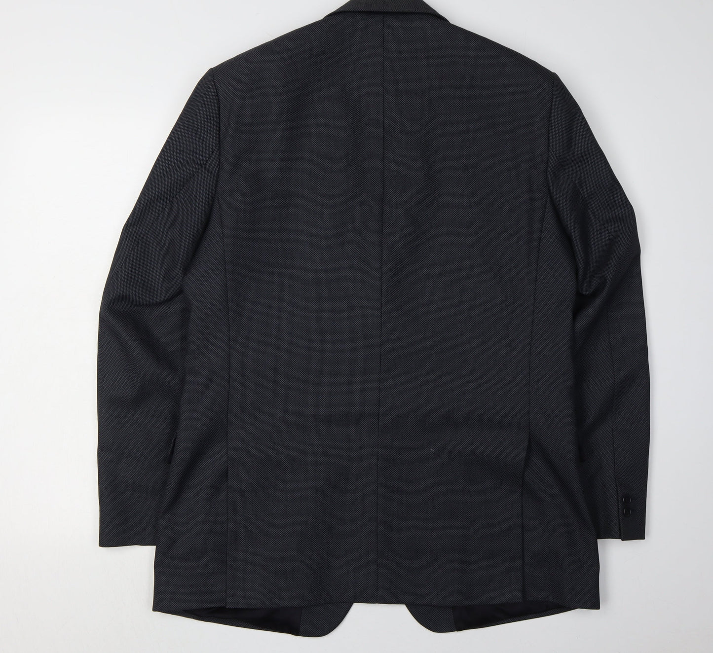 Pierre Cardin Men's Blue Wool Blazer 40 Regular