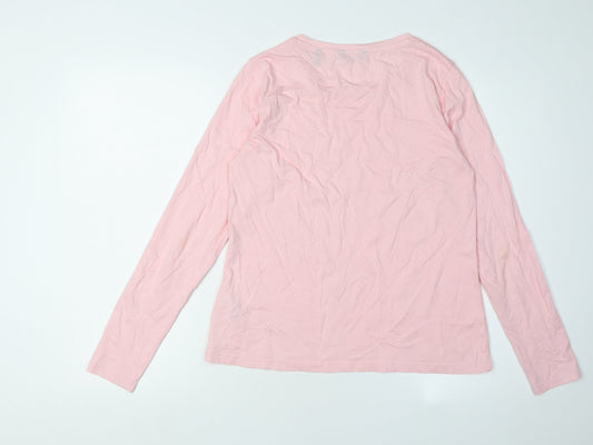 GANT Women's Pink Long Sleeve T-Shirt Size S