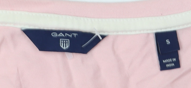 GANT Women's Pink Long Sleeve T-Shirt Size S