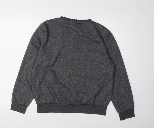 Harry Potter Grey Slytherin Sweatshirt - Size 10 Unisex