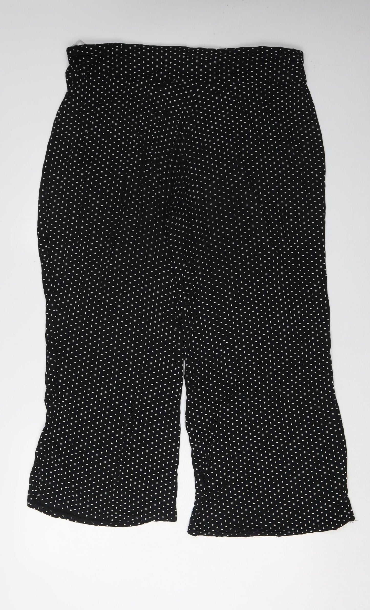 Roman Women's Black Polka Dot Trousers Size 18