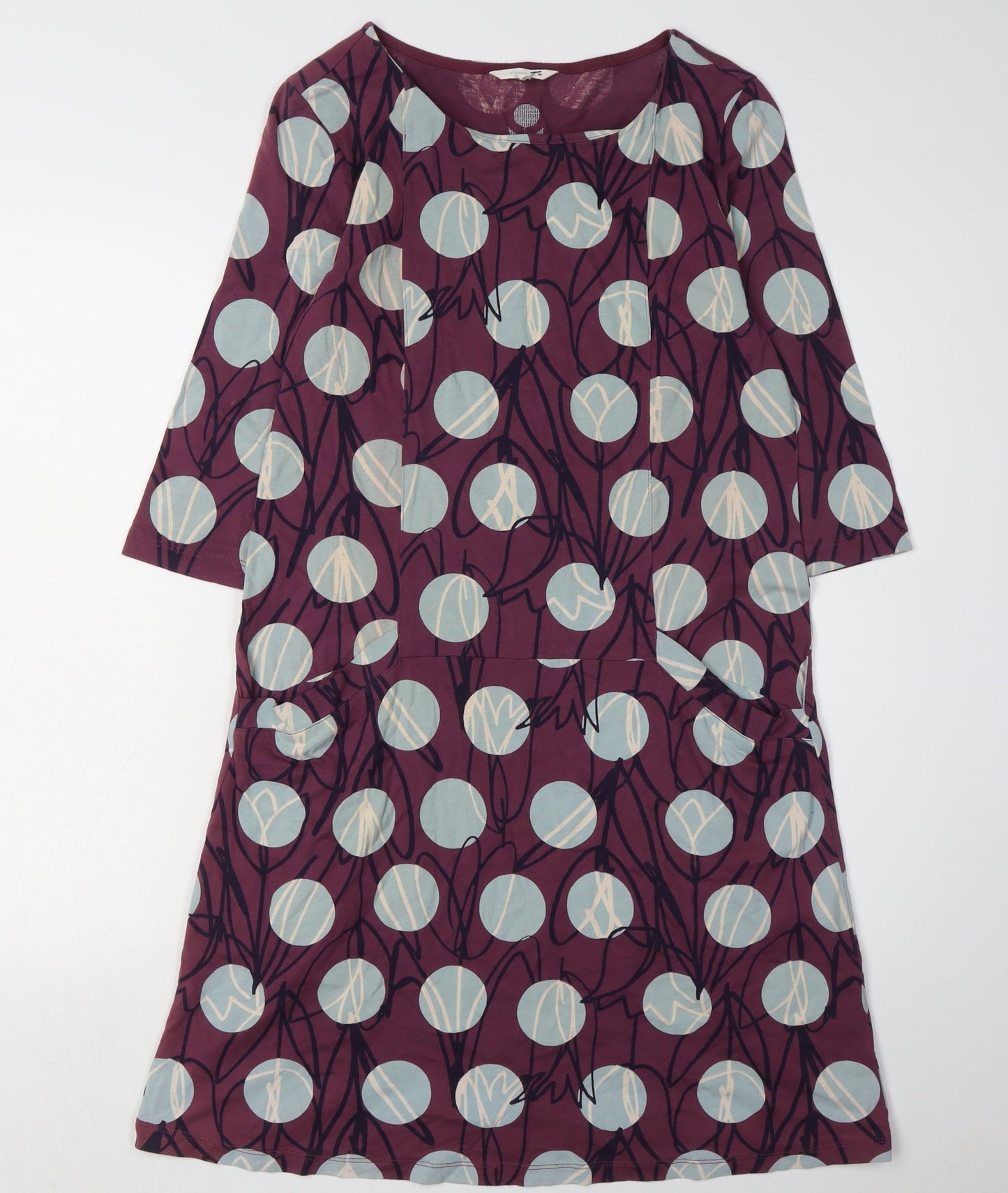 White Stuff Women's Multicoloured Dress Size 12