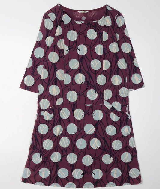 White Stuff Women's Multicoloured Dress Size 12