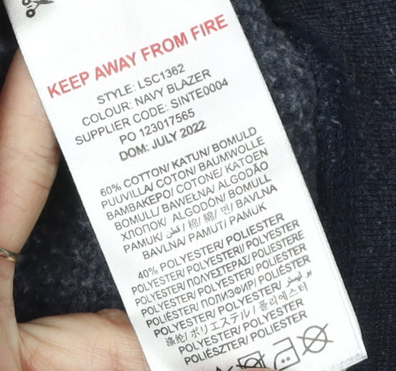 Lyle & Scott Boys Blue Pullover Sweatshirt 14-15 Years