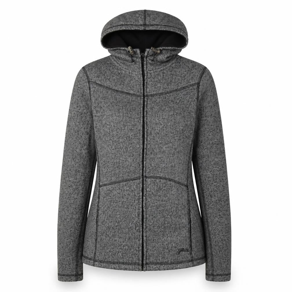 Saltrock Women's Grey Hooded Polyester Jacket Size 12