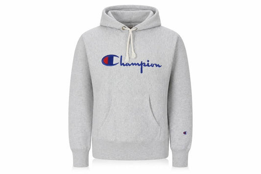 Womens UK XS Regular Champion Grey Pullover Hoodie