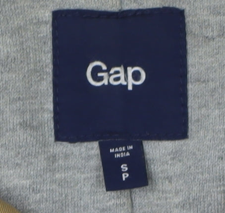 Gap Men's Beige Basic Jacket Size S - Regular Fit Casual