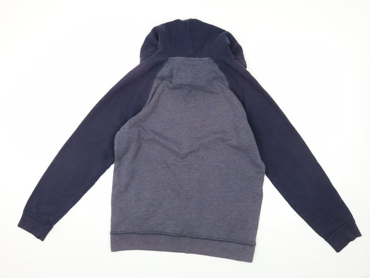 Hollister Men's Blue Medium Pullover Hoodie