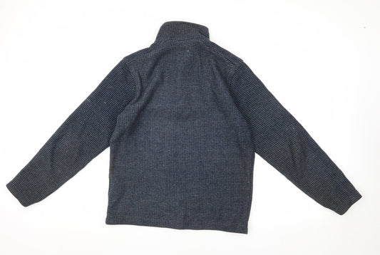 Regatta Men's Blue Fleece Henley Sweatshirt S
